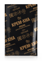 FITOкосметик Краска ЧЁРНЫЙ для бровей и ресниц крем- хна в готовом виде  2*2мл