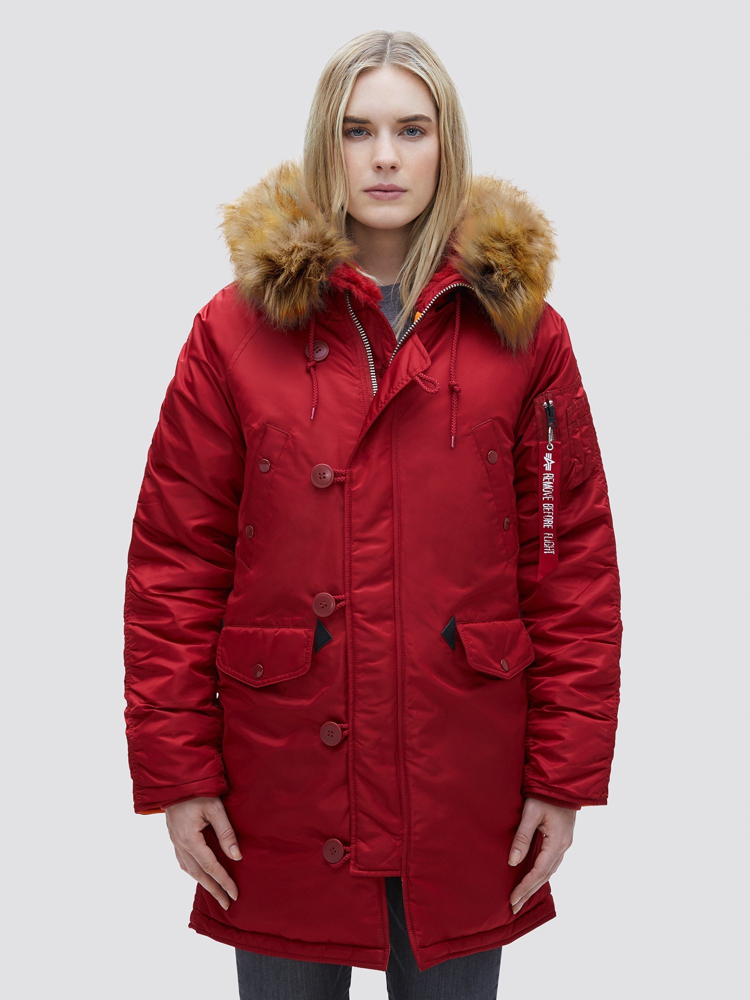 Парка Alpha Industries N-3B W Parka Commander Red (Красная) - купить по  лучшей цене в официальном магазине | Alpha Industries в AlphaWear | Куртки,  аляски, бомберы Alpha Industries, оригинал