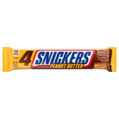 Шоколадный батончик Snickers большой арахисовое масло