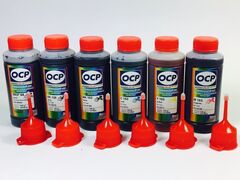Чернила OCP для Canon PIXMA MG7740, TS8040, TS9040 (картриджи PGI-470, CLI-471) водные SAFE SET, комплект 6 x 100 мл