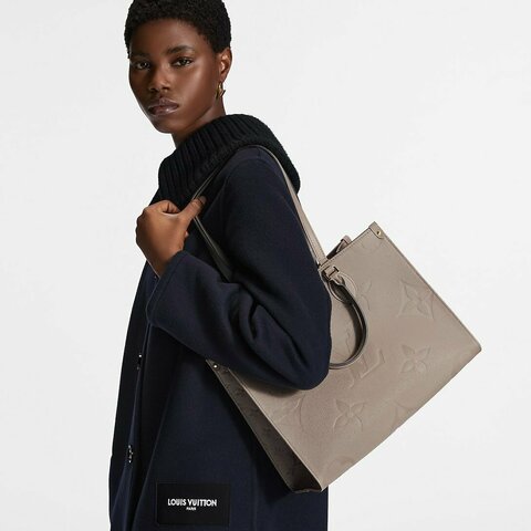 Сумка Louis Vuitton Onthego бежевый