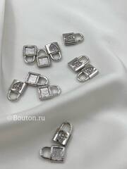 Подвеска серебристая 