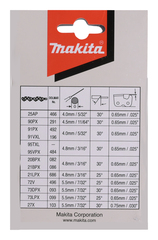 Цепь для пилы 40 см, LP, 90PX Makita 191H03-4