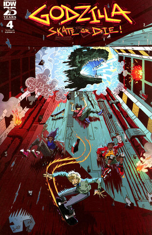 Godzilla Skate Or Die #4 (Cover A)