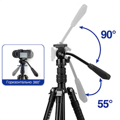 Профессиональная видеоголова Fotopro MH-2A