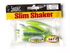 Мягкая съедобная приманка LJ Pro Series Slim Shaker 3in (76 мм), цвет T57, 9 шт