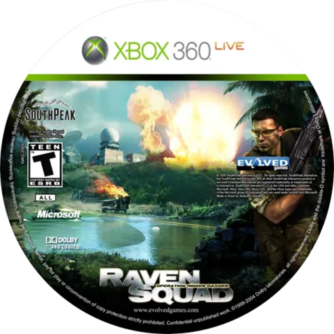 Raven Squad: Operation Hidden Dagger [Xbox 360]