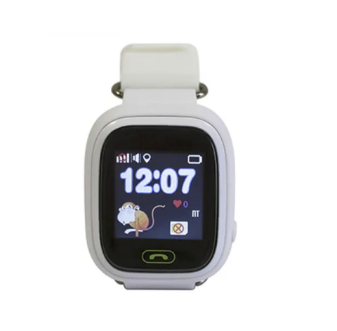 Умные часы для детей Smart Watch Q80(Q90) c GPS (white) белые