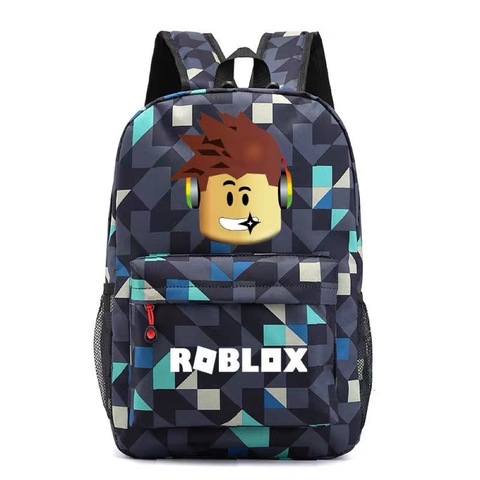 Школьный рюкзак ROBLOX BLOCKS (Green/Blue)