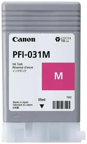 Картридж CANON  Pigment Ink PFI-031 Magenta (TM240/TM340) 55ml