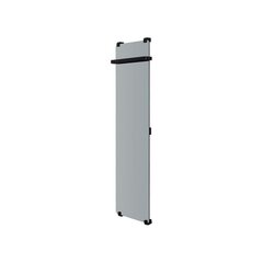 Allen Brau Полотенцесушитель электрический Infinity 160x44 с рейлингом и креплением, черный браш фото
