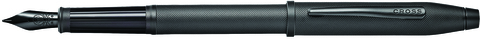 Ручка перьевая Cross Century II Black Micro Knurl, перо F ( AT0086-132FJ )