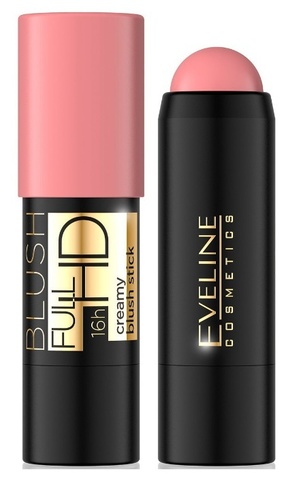 EVELINE Румяна кремовые стик тон 02 CREAMY BLUSH FULL HD персиковый