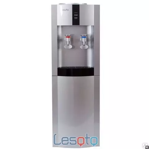 Кулер для воды LESOTO 16 L-B/E silver-black