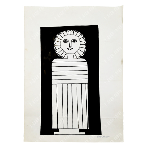 Штайнер Роберт (Robert Steiner). Солярис. Тушь. Австрия, 1980 г.