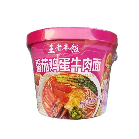 Лапша Wang Zhe Feng Fan с говядиной в томатном соусе и яйцом 119 г