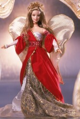 Кукла Барби коллекционная Barbie Holiday Angel Barbie 2000