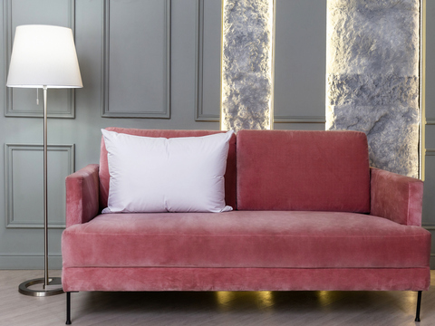 Подушка средняя с бортиком 50х90 German Grass White Familie Down