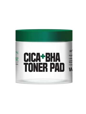 W.Skin Laboratory Cica Bha Toner Pad тонер-пэды с экстрактом центлеллы азиатской