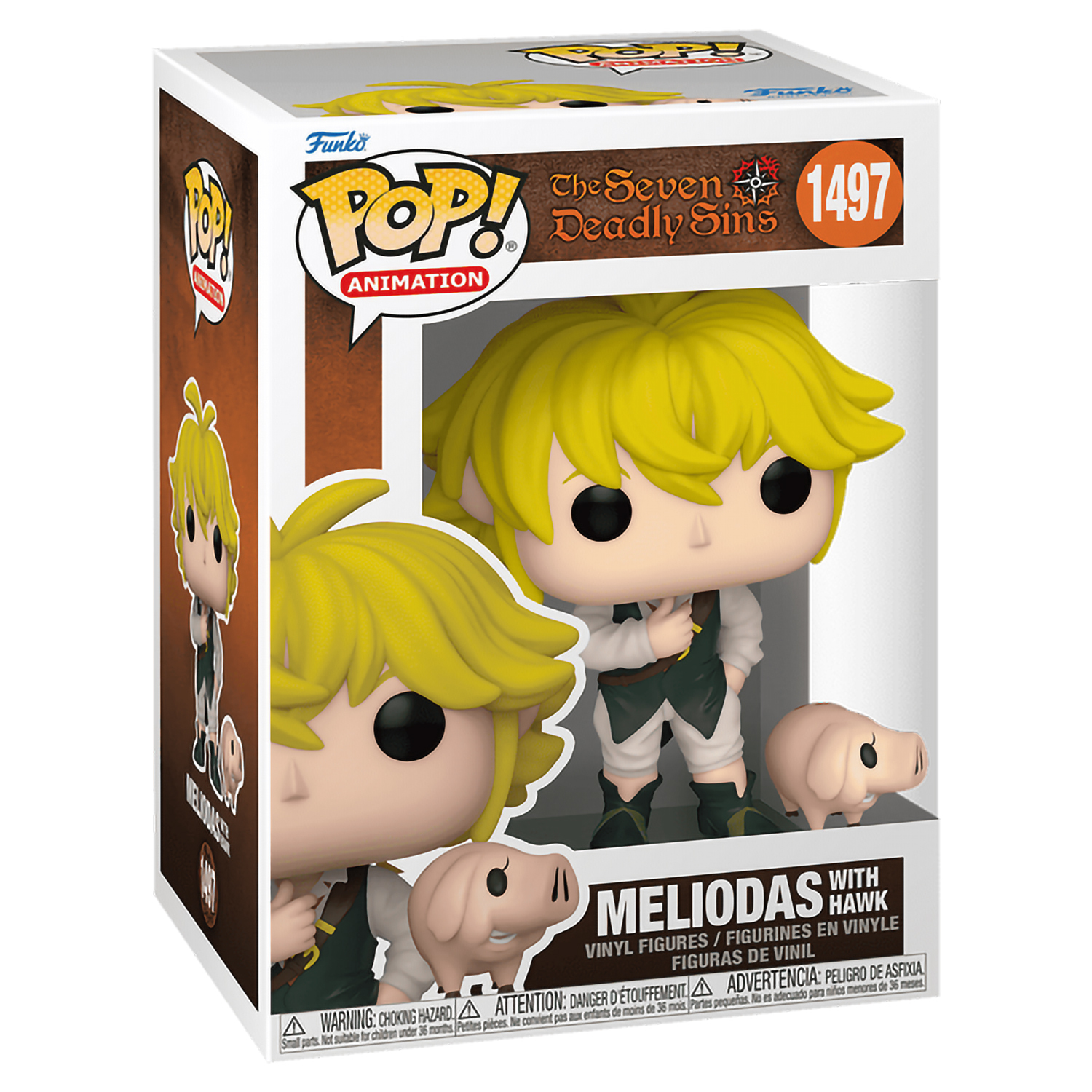 Funko POP! Seven Deadly Sins: Meliodas w/Hawk (1497) – купить за 2190 руб |  Чук и Гик. Магазин комиксов