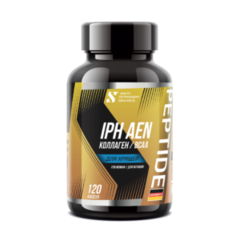 STL BCAA Collagen IPH AEN с пептидами хрящей и коллагеном, 120 капсул