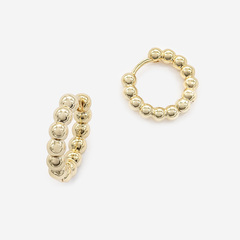 Швензы-кольца "Шарики", 18,5мм, позолота