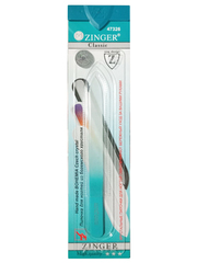 ZINGER Пилка стеклянная 2-х сторонняя FG-02-14-С цветная 135мм