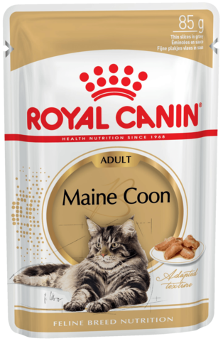 Royal Canin Maine Coon Adult соус для взрослых кошек породы мейн-кун