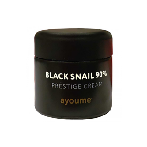 Ayoume 90% Black Snail Prestige Cream Крем для лица с муцином улитки