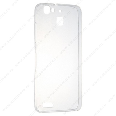 Накладка силиконовая ультра-тонкая для Huawei G8 mini прозрачная