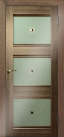 Дверь Profil Doors №3Х, цвет орех пекан, остекленная