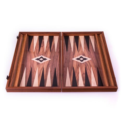 Нарды с боковыми стойками 48x30см Manopoulos Backgammon bxl1kk