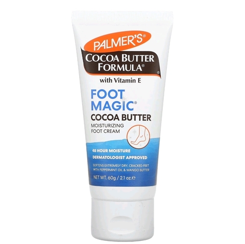 Palmer's, Foot magic, состав с какао-маслом, витамином Е, маслом перечной мяты и маслом манго, 60 г ( 2,1 унции )
