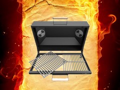 Крышка-гриль (Искандер) с решеткой из чугуна