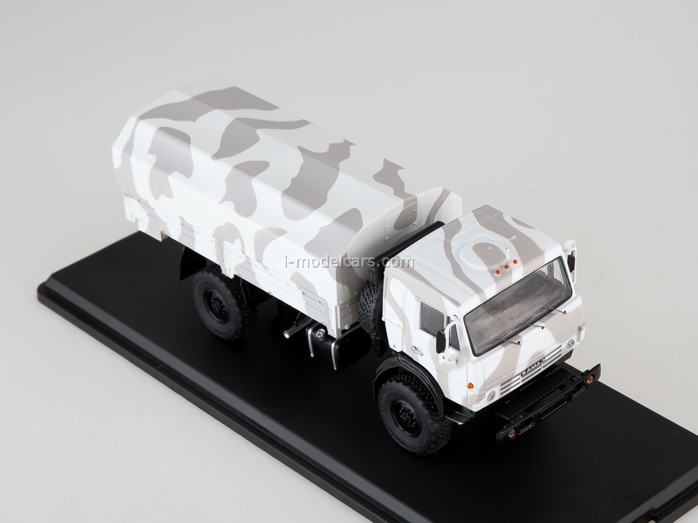 SSM 1302 1/43 KAMAZ カマズ ロシア軍迷彩仕様