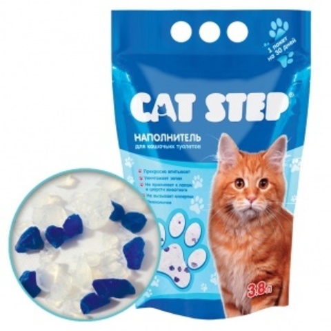 купить кет степ Cat Step Классический наполнитель силикагелевый