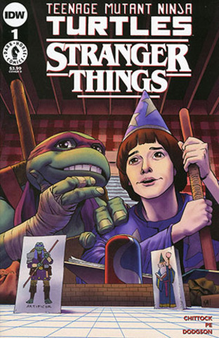 Teenage Mutant Ninja Turtles X Stranger Things #1 (Cover D)