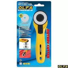 OLFA 45 мм, круговой нож (OL-RTY-2C/YEL)