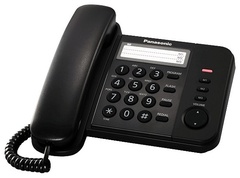 Проводной телефон Panasonic KX-TS2352RUB черный