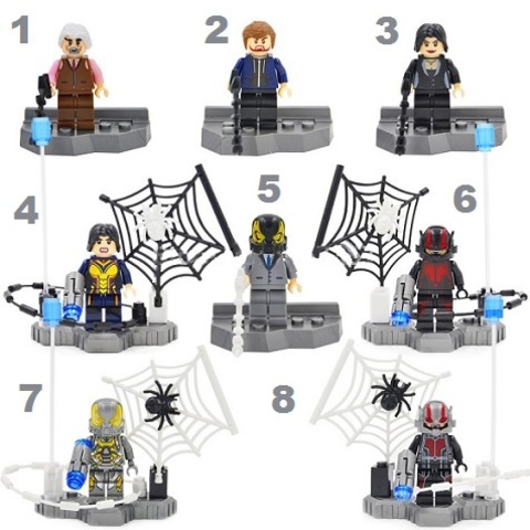 Minifigures Ant Man Blocks Building Series 01