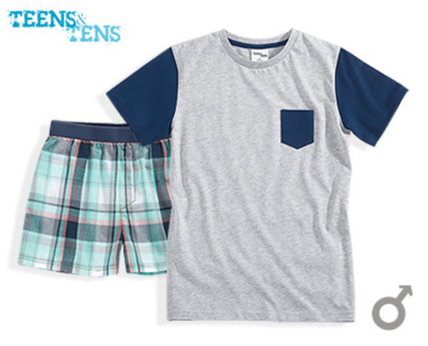 Комплект для мальчика Teens tens футболка + шорты