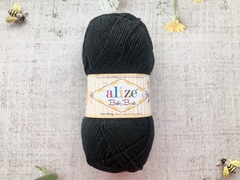 Пряжа ALIZE "Baby Best" 60 черный