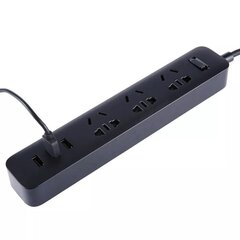 Удлинитель Xiaomi Mi Power Strip 3 (XMCXB01QM), чёрный 1.8 м