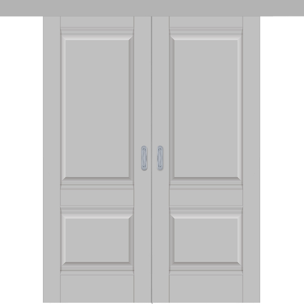 Раздвижные Межкомнатная двустворчатая дверь купе экошпон Profil Doors 1U манхэттен глухая 1u-manhetten-dvertsovkd.jpg