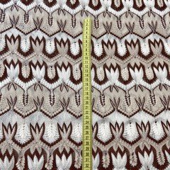 Ткань трикотаж Missoni  бежевый цвет 3146