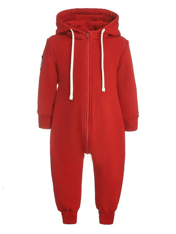 Комбинезон из футера "Красный"