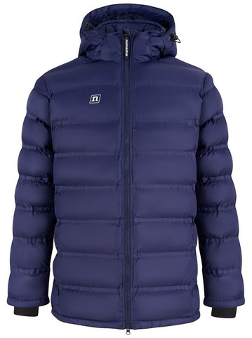 Очень Тёплый спортивный пуховик Noname Heavy Padded Jacket 24 Ux Navy