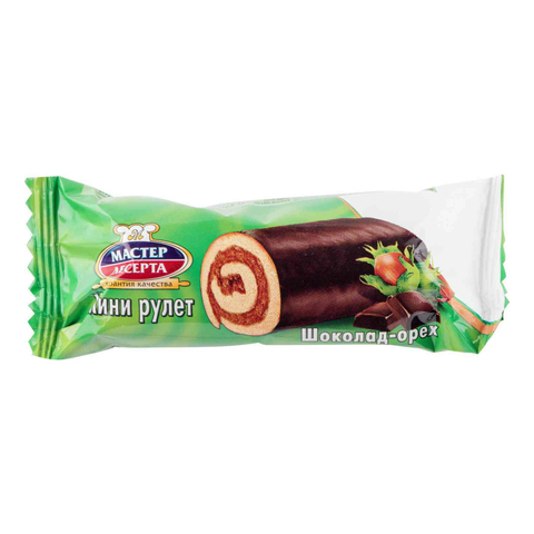 Мини-рулет бисквитный 