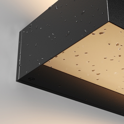 Уличный настенный светодиодный светильник Maytoni Lot O428WL-L20GF3K