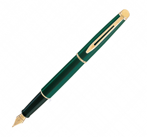 Ручка перьевая Waterman Hemisphere Lacquer Green GT, F (S0039700)